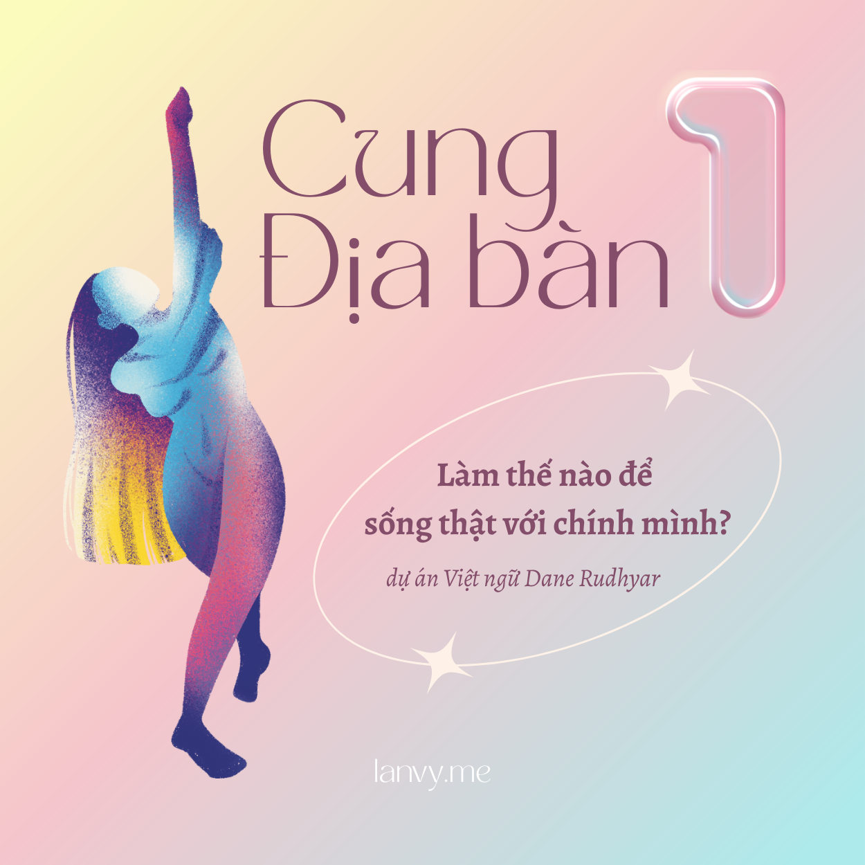 Cung Địa Bàn 1 – Làm thế nào để sống thật với chính mình?