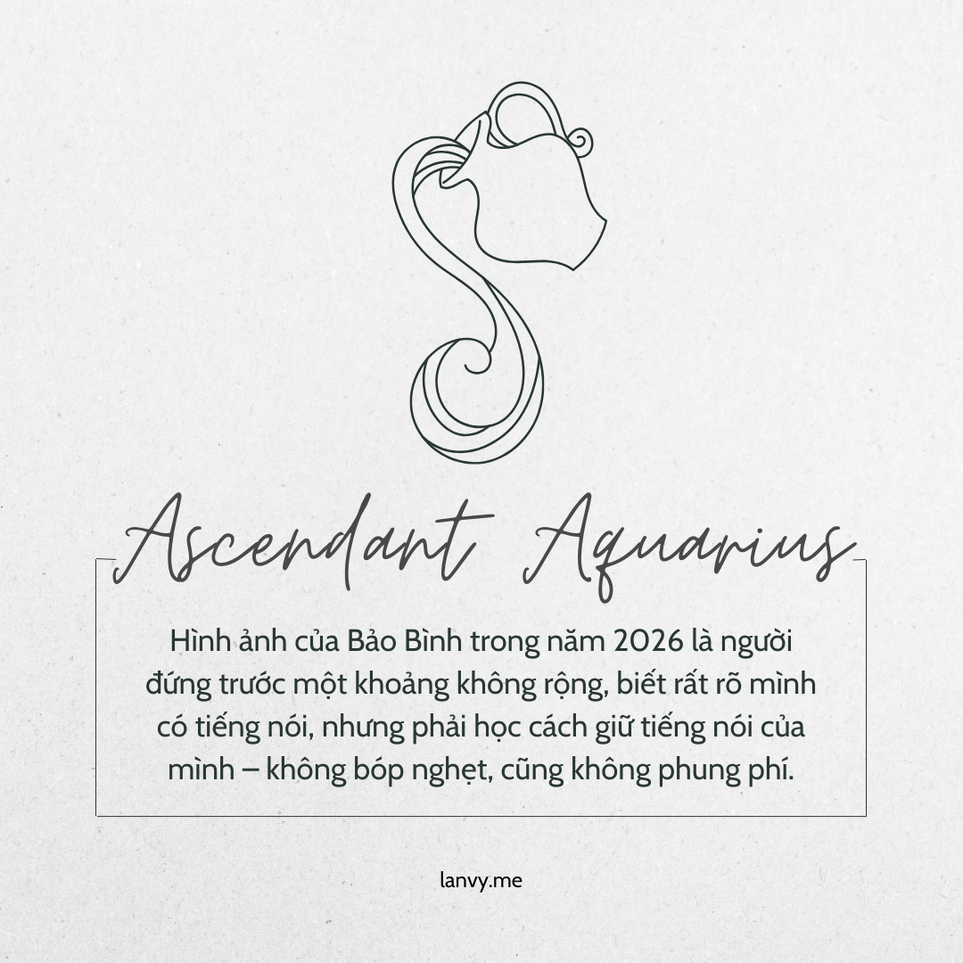 Dự báo chiêm tinh Mọc Bảo Bình 2026