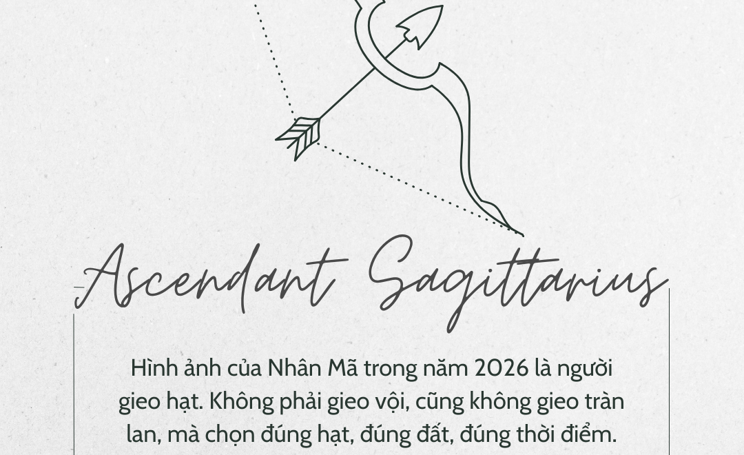 Dự báo chiêm tinh Mọc Nhân Mã 2026
