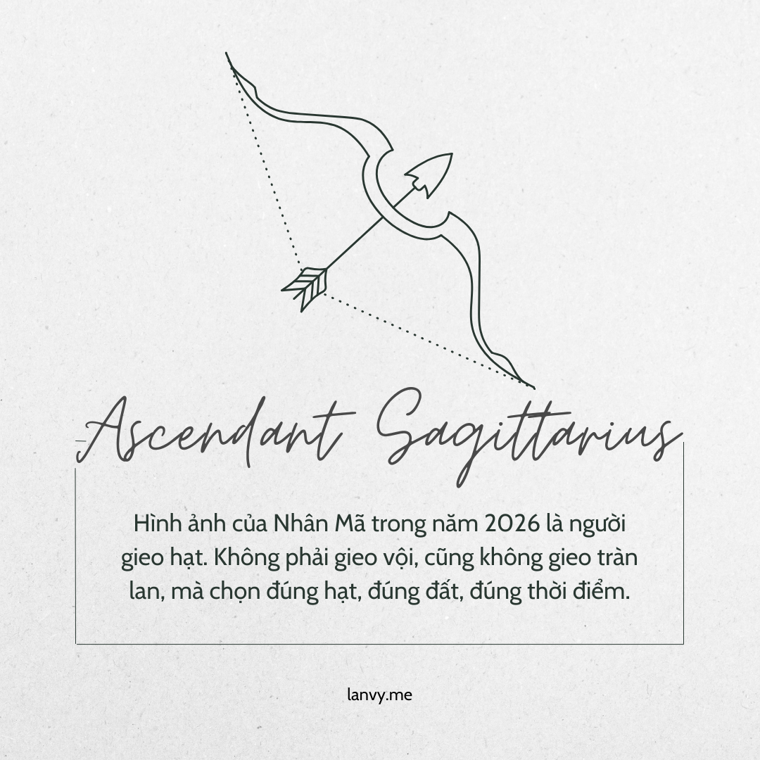 Dự báo chiêm tinh Mọc Nhân Mã 2026